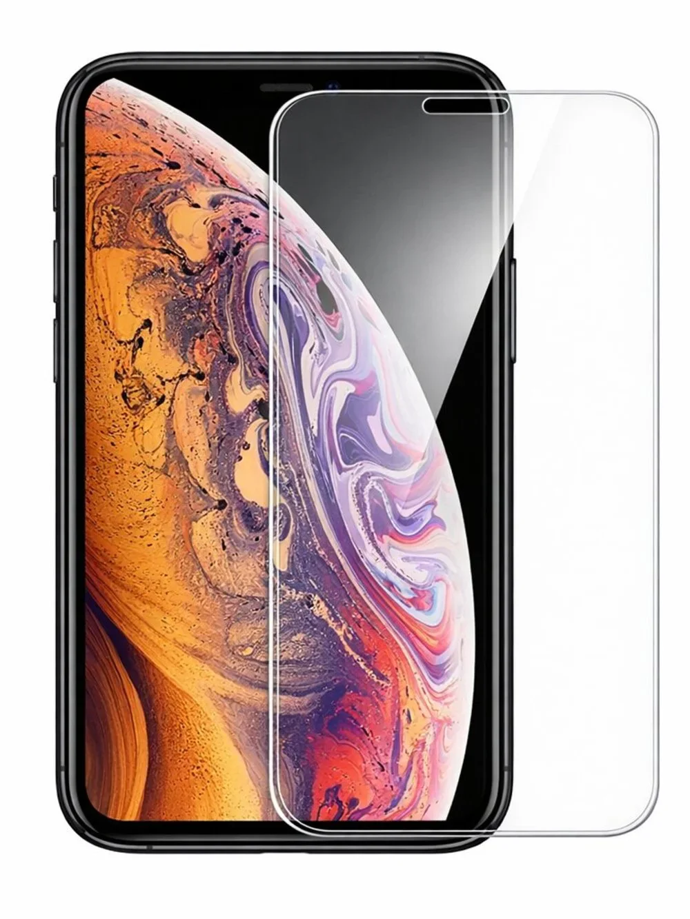 Sonix Edge‑to‑Edge Tempered Glass Screen Protector – iPhone XS Max – New